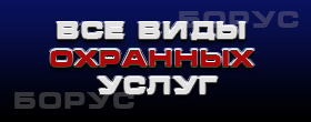 Частная охранная организация БОРУС. Физическая и пультовая охрана объектов